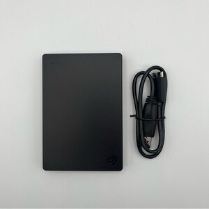 Seagate 2TB Black Portable Drive with USB3.0 Cable